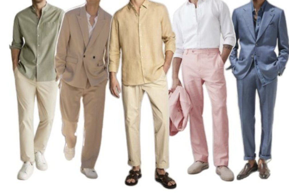 Inspiration tenues hommes pastel